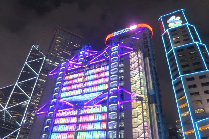 HSBC,LightShow2