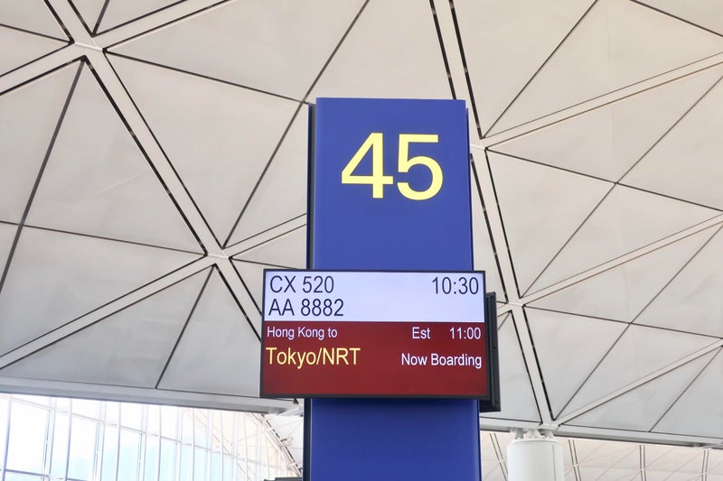 香港⇒東京5