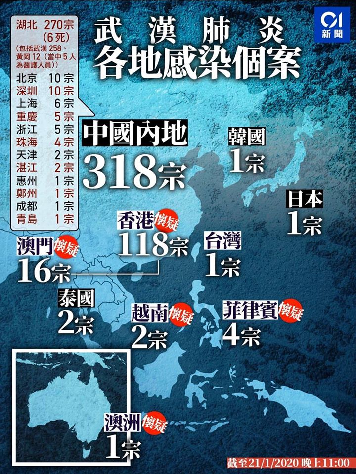 武漢肺炎最新情報1